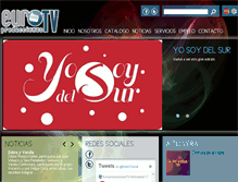 Tablet Screenshot of europroducciones.com